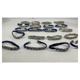 20 cowboys bracelets