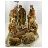 Nativity scene figurines