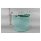 Poly tub full of Mardi Gras beaded necklaces