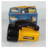 Rechargeable halogen Spotlight with box