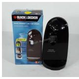 Black and Decker 3-in-1 can opener, powers up