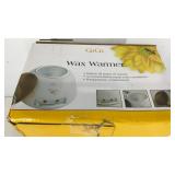 Gigi wax warmer, powers on unused in box seller