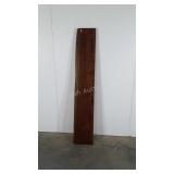 Walnut Mantle Board Finish condition, 12wx68"