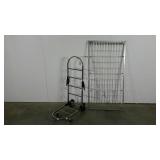 Baby bed spring set and wheeled cart