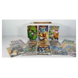 Box of comic books, includes Superman, Green