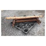 Older Rope Bed as Wood Parts or Reclaim Wood