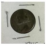 1945 -S silver wartime nickel