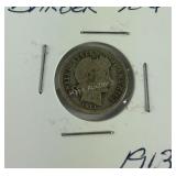 1913 barber dime