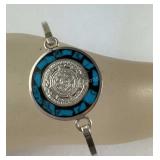 Made in Mexico - Mayan Sun Calendar Inlaid