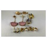 5 Pairs of Earrings, Costume