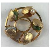 Vintage Sarah Coventry Multi-Stone Pin/Brooch,