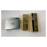 3 Vintage Lighters: 2 Calibri & 1 Consul Royal