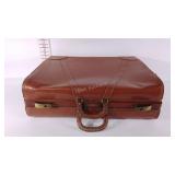Pak-M-Rite suitcase,  leather look