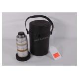 Sony camera lens in case