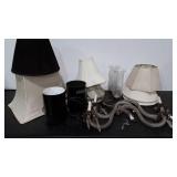 Lamps, parts and shades