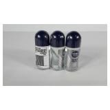 Three Nivea Men silver protect anti-perspirant,