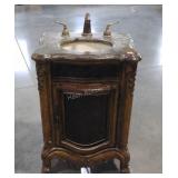 Fancy bathroom sink cabinet,  needs cleaned