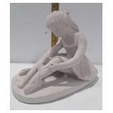 Clay Ballerina statue