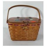 Longaberger Basket, 1994, some stain condition as