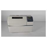 Zojirushi bread machine, powers on