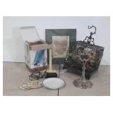 Group lot with Mozart glasses, Tasmania map, Home