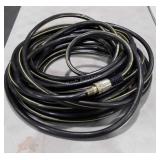 Rubber Water Hose, nice metal fittings, nice