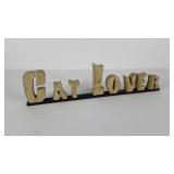 Cat Lover decor sign