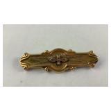 Hayward gold filled brooch