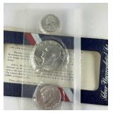 United States bicentennial silver coin set