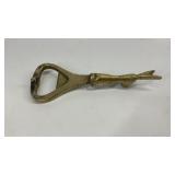 Rabbit  brass bottle opener