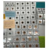 Penny group, steel war, old Lincoln cent,