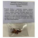 Natural copper nugget