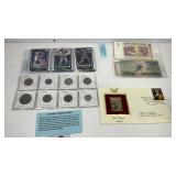 Sport cards, foreign coins, ancient Roman coin,