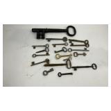 Skeleton keys, 18 total