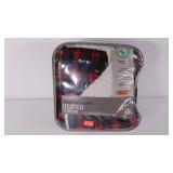Biddeford micromink and sherpa heated throw, new