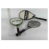 Tennis rackets, Head and Prime