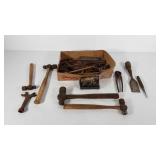 Tools, hammers, chisels, wrenches and more
