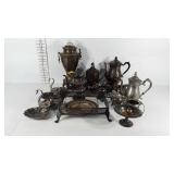 Silver plated serviceware