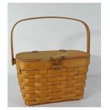 Longaberger Small Purse Basket with Protector,