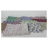 Feed sacks, most are whole, a few are just the