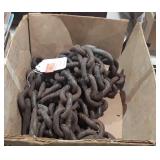 Approximately 14 ft chain double hook with