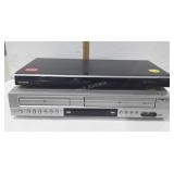 Electronics Toshiba DVD player and Go video DVD