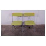 Two folding chairs,  new with tags,  seller code