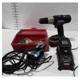 Tools, Ryobi 18v Cordless Drill with 2 batteries