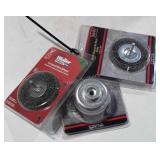 Tools, 3pk Wire Wheels, various styles