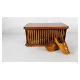 Tambor door bread box by Coloniel Kitchens (needs
