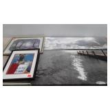 Wall art, framed prints and a stretched decor