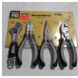 Tools, 4pc Pliers and Wrench Set, new products