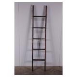 Ladder, rustic decorative, 72"