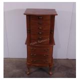 Jewelry cabinet,  42" tall